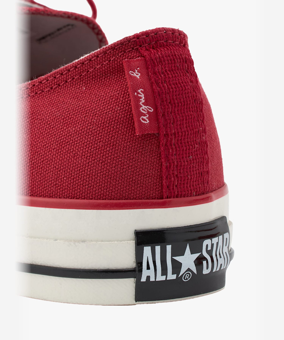 HOMME メンズ agnes b. × CONVERSE メンズ コンバース ALL STAR AGED OX レッド