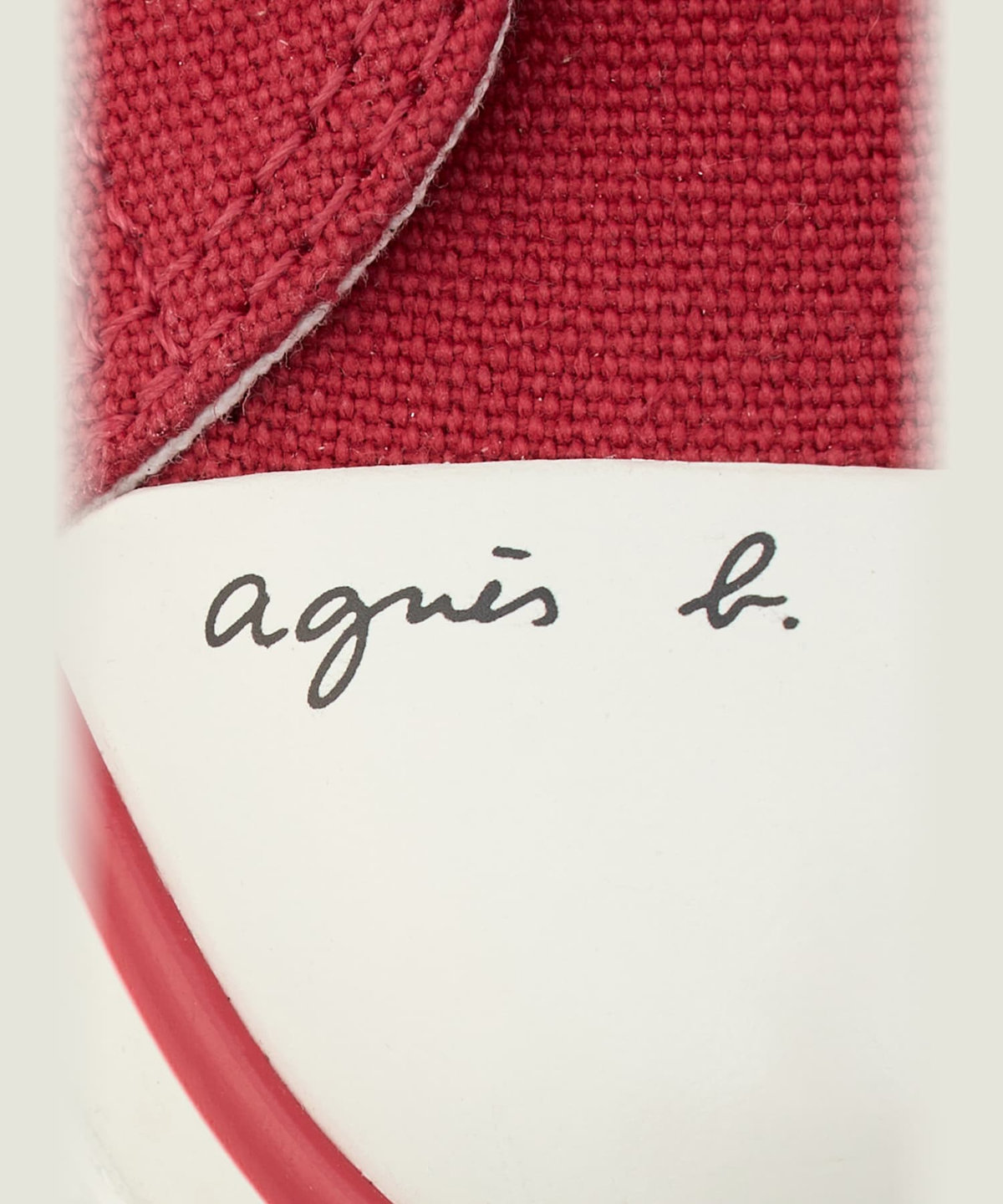 HOMME メンズ agnes b. × CONVERSE メンズ コンバース ALL STAR AGED OX レッド