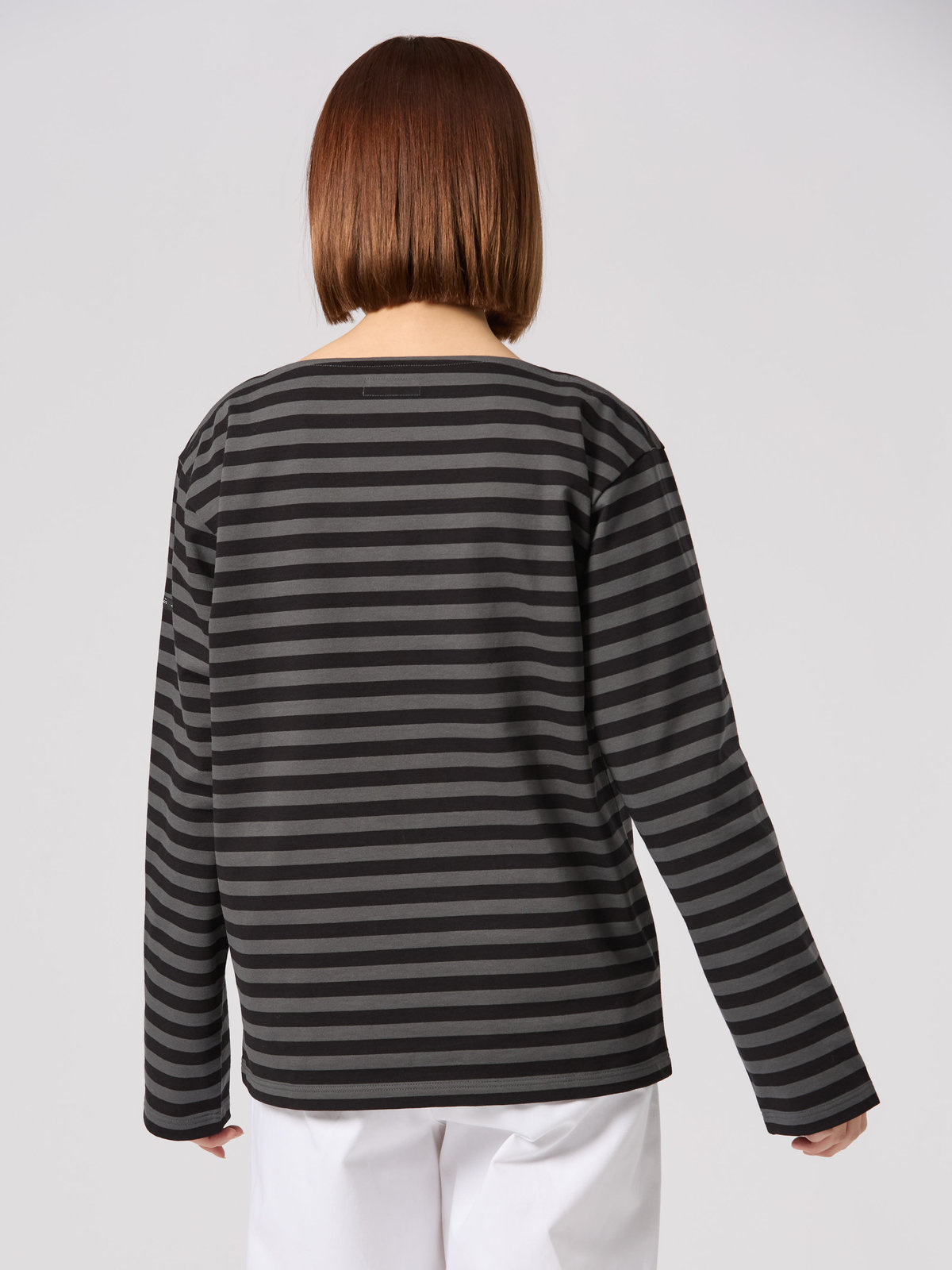 FEMME ウィメンズ 【Outlet】WEB限定 J008 ボーダーTシャツ グレー系その他