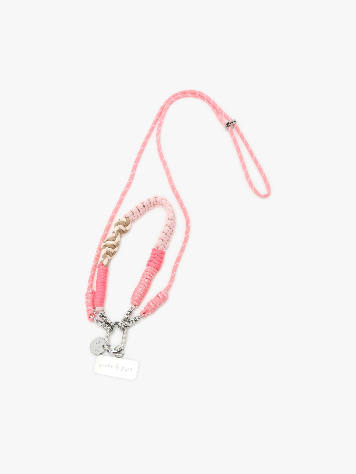 To b. by agnès b. マルチカラー モバイルストラップセット ピンク