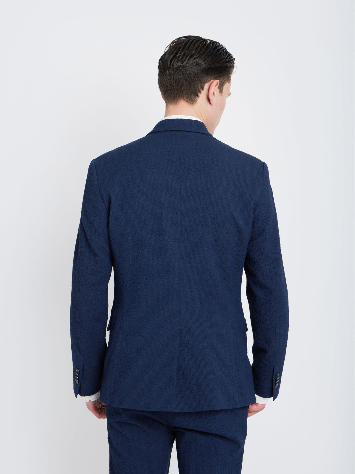 HOMME メンズ TV82 VESTE ジャケット ブルー