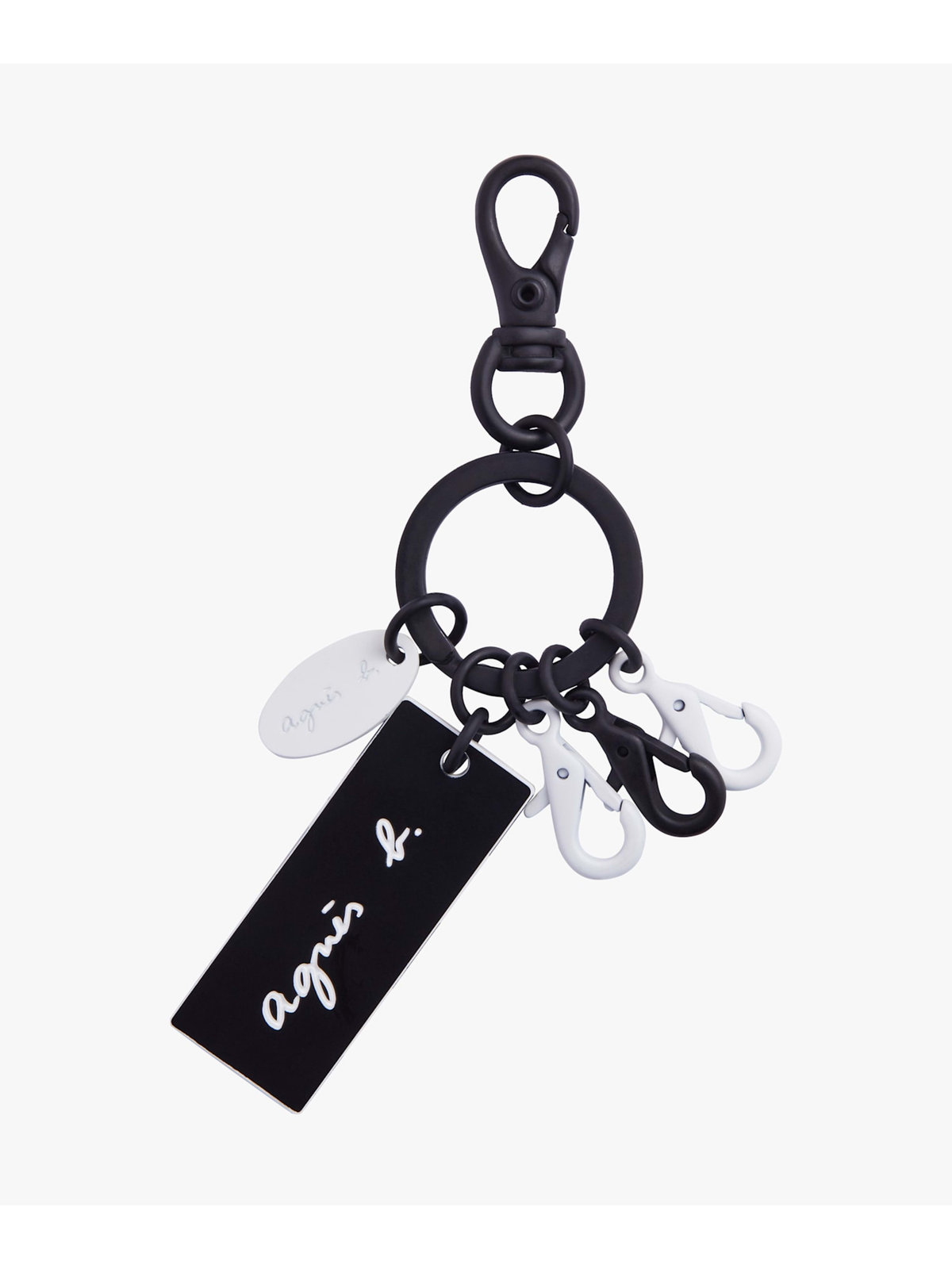 VOYAGE ウィメンズ バッグ＆ウォレット ボーダーキーホルダー NA01-01 ブラック