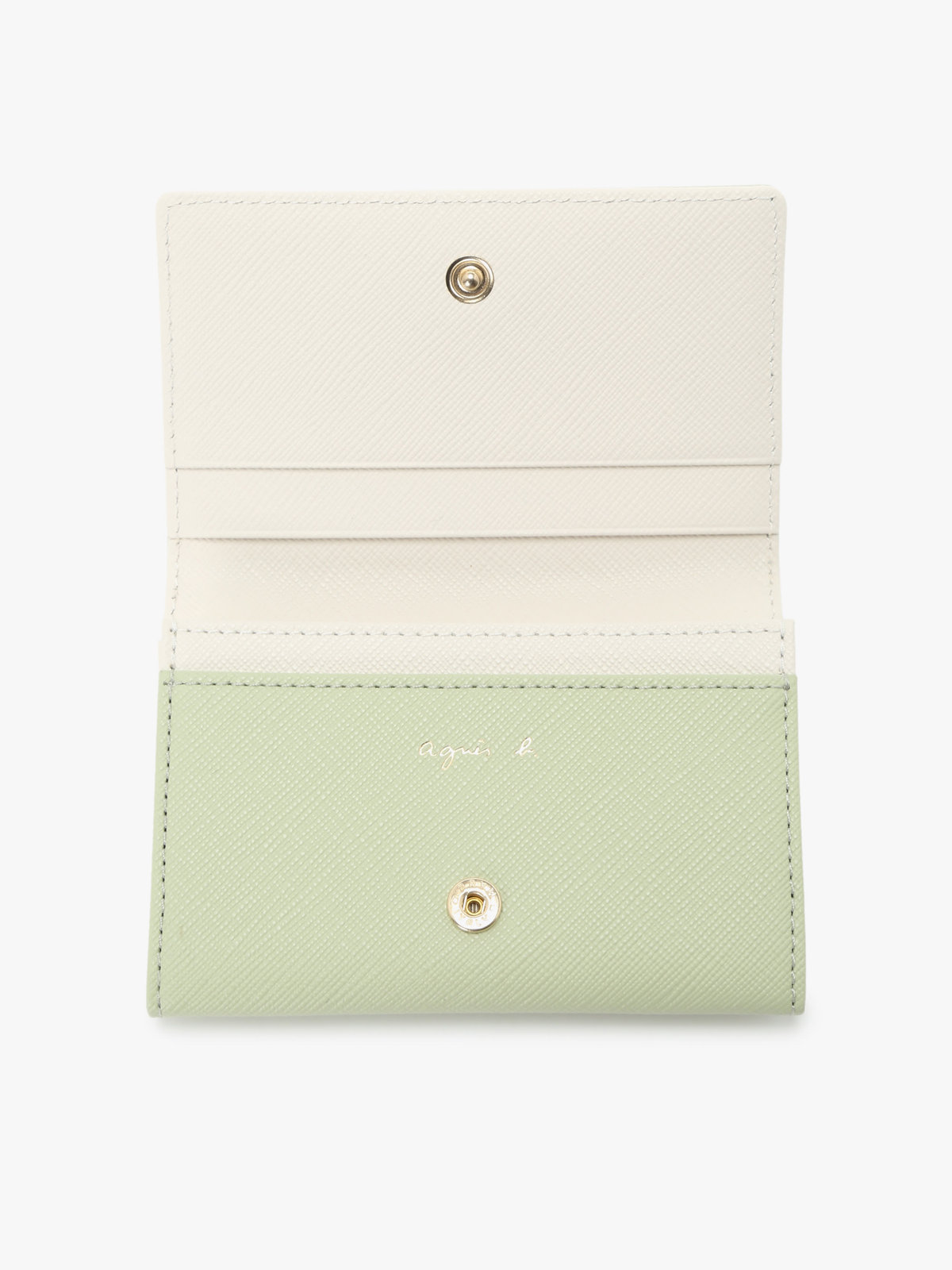 VOYAGE ウィメンズ バッグ＆ウォレット レザー カードケース ”Erika” QAW05-05 グリーン系その他