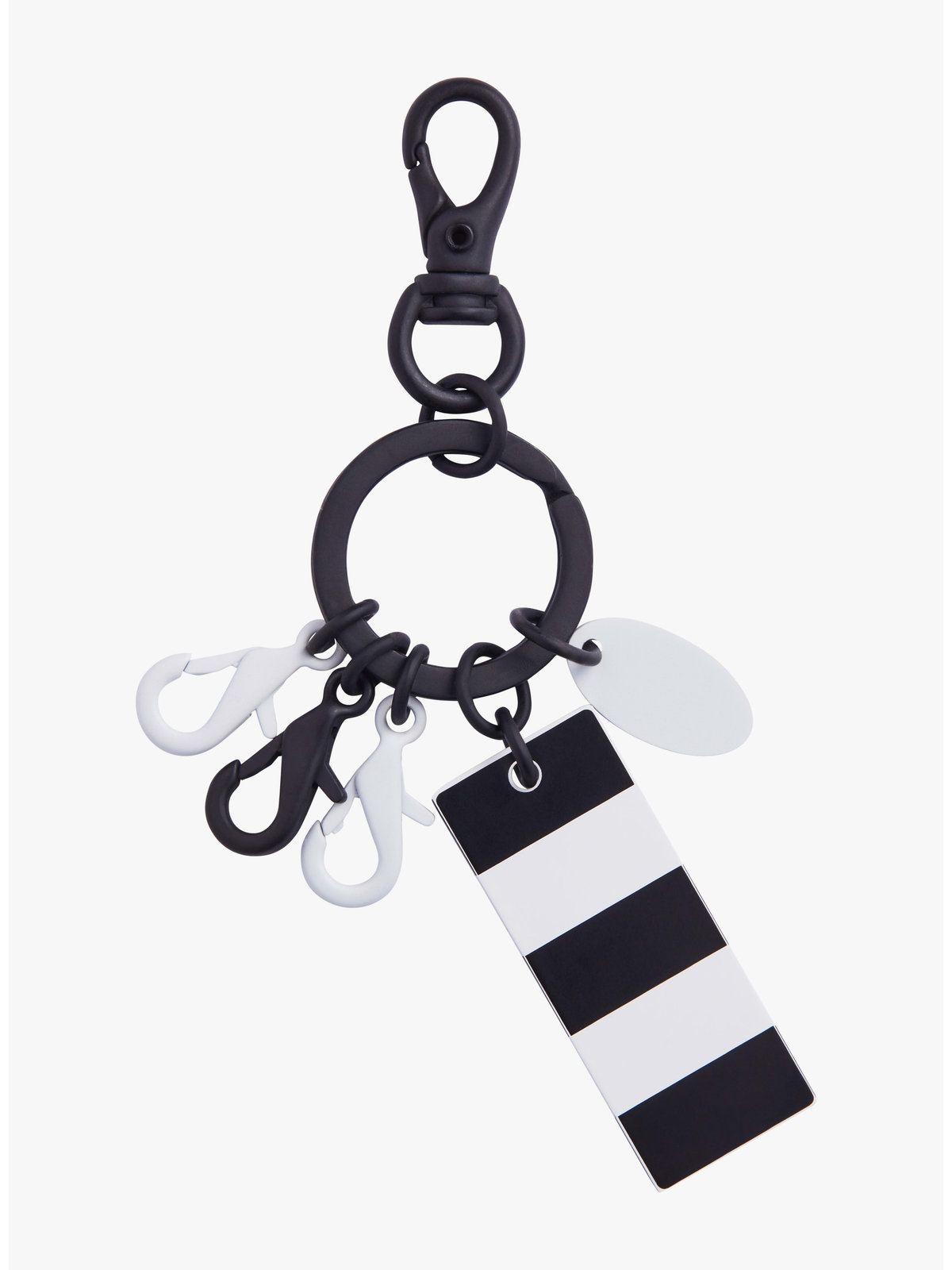 VOYAGE ウィメンズ バッグ＆ウォレット ボーダーキーホルダー NA01-01 ブラック