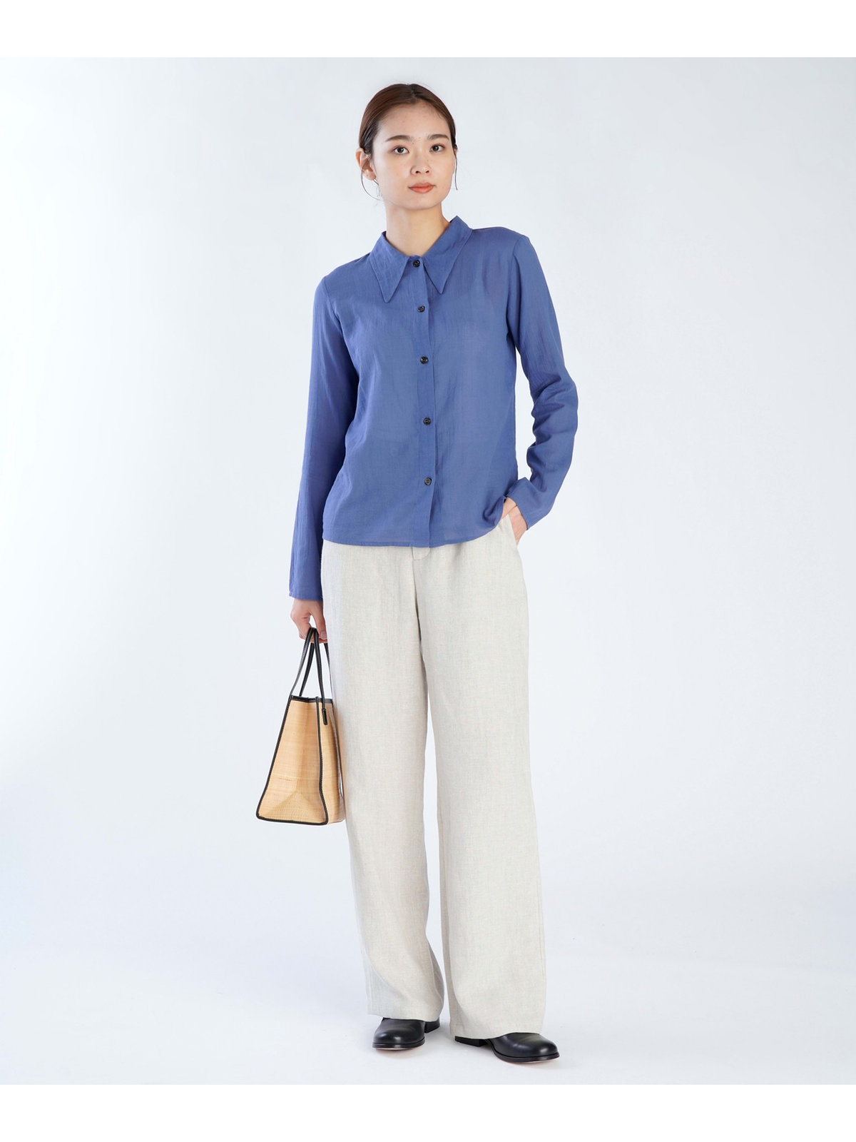 FEMME ウィメンズ 【Outlet】ブラウス ブルー