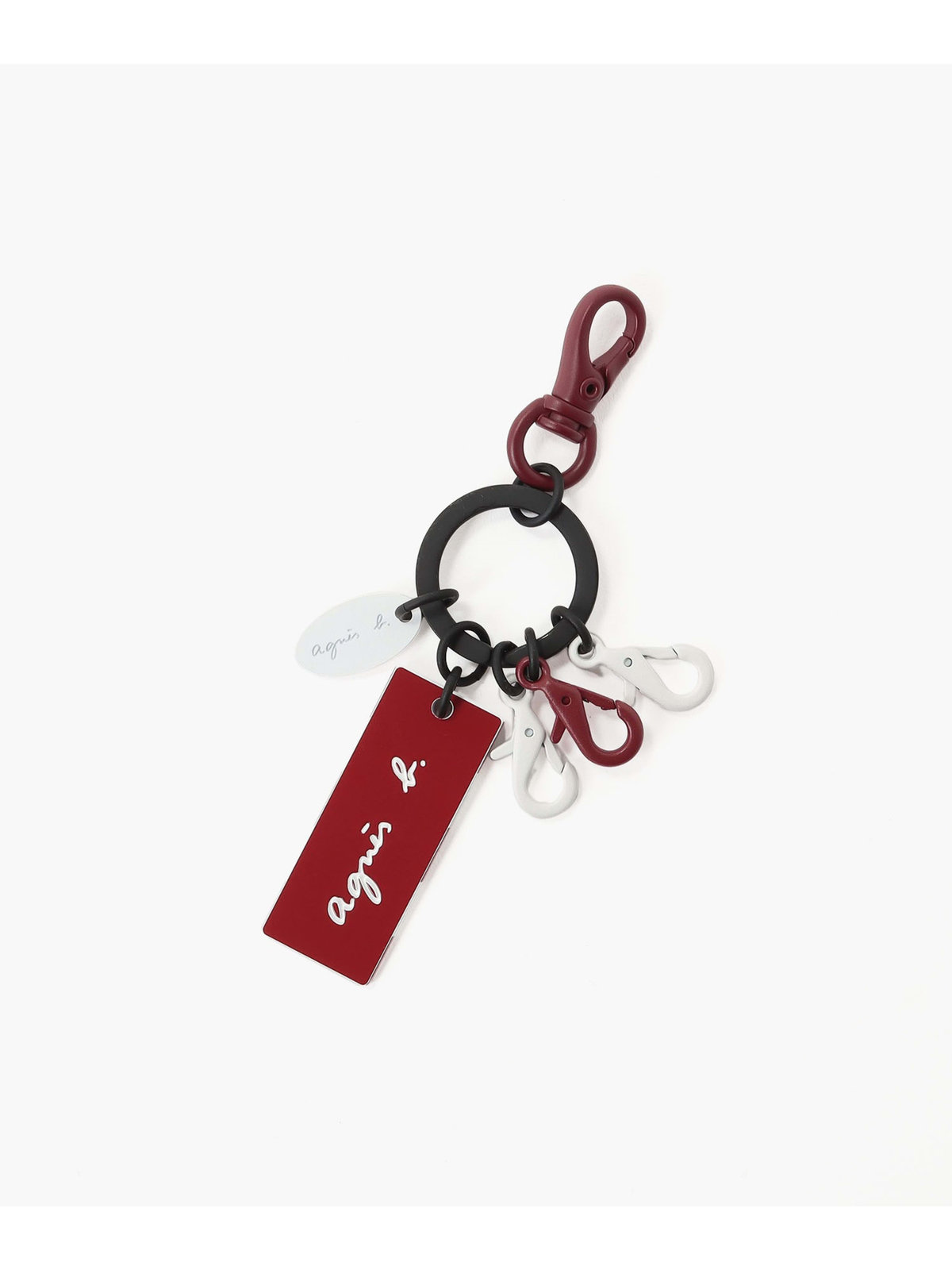 VOYAGE ウィメンズ バッグ＆ウォレット ボーダーキーホルダー NA01-01 レッド