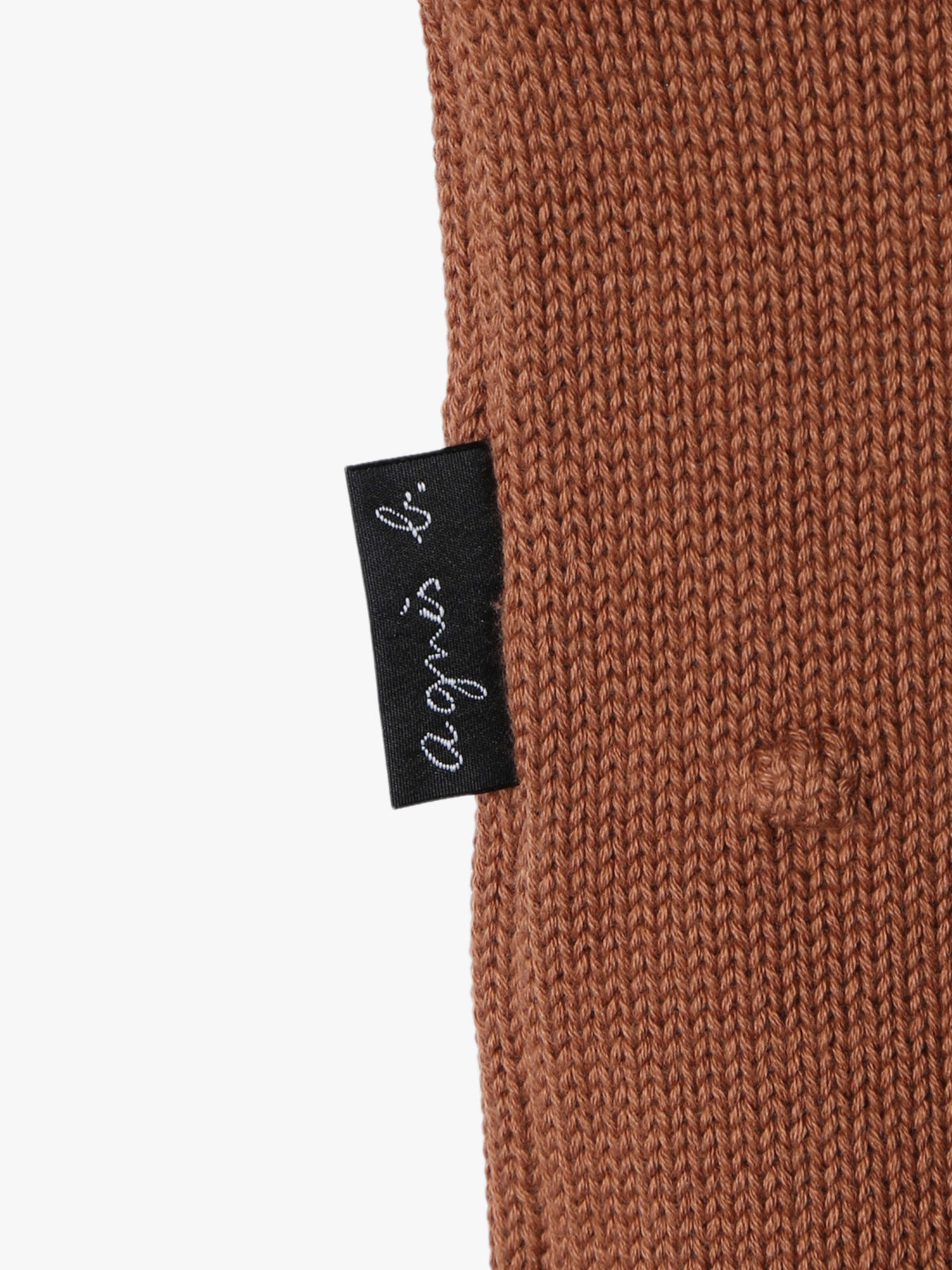 ENFANT ベビー 【Outlet】ベビー ドット コットン 長袖 カーディガン ピンクゴールド