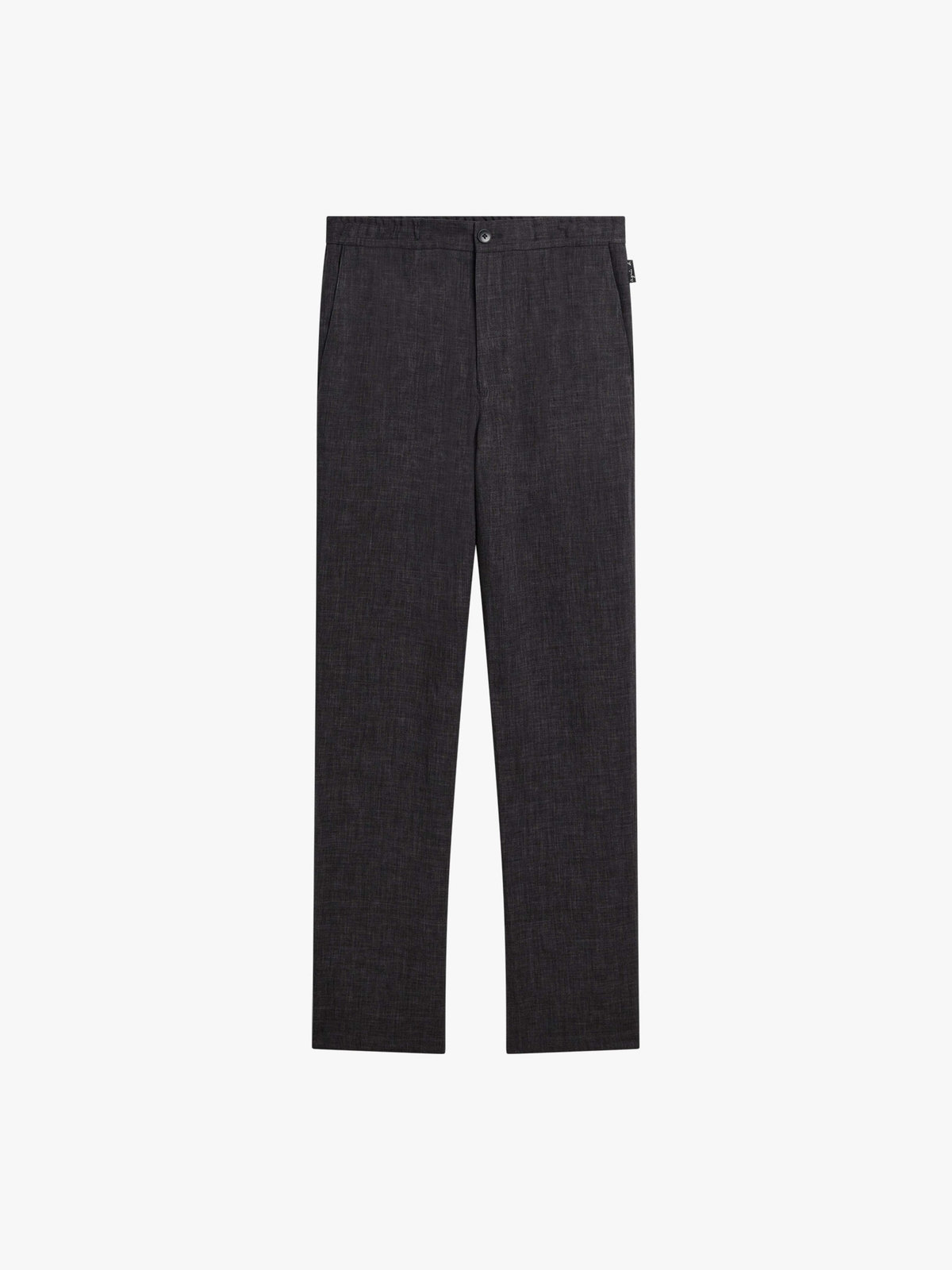 HOMME メンズ メンズ リネン混 ストレートパンツ "Julen" グレー