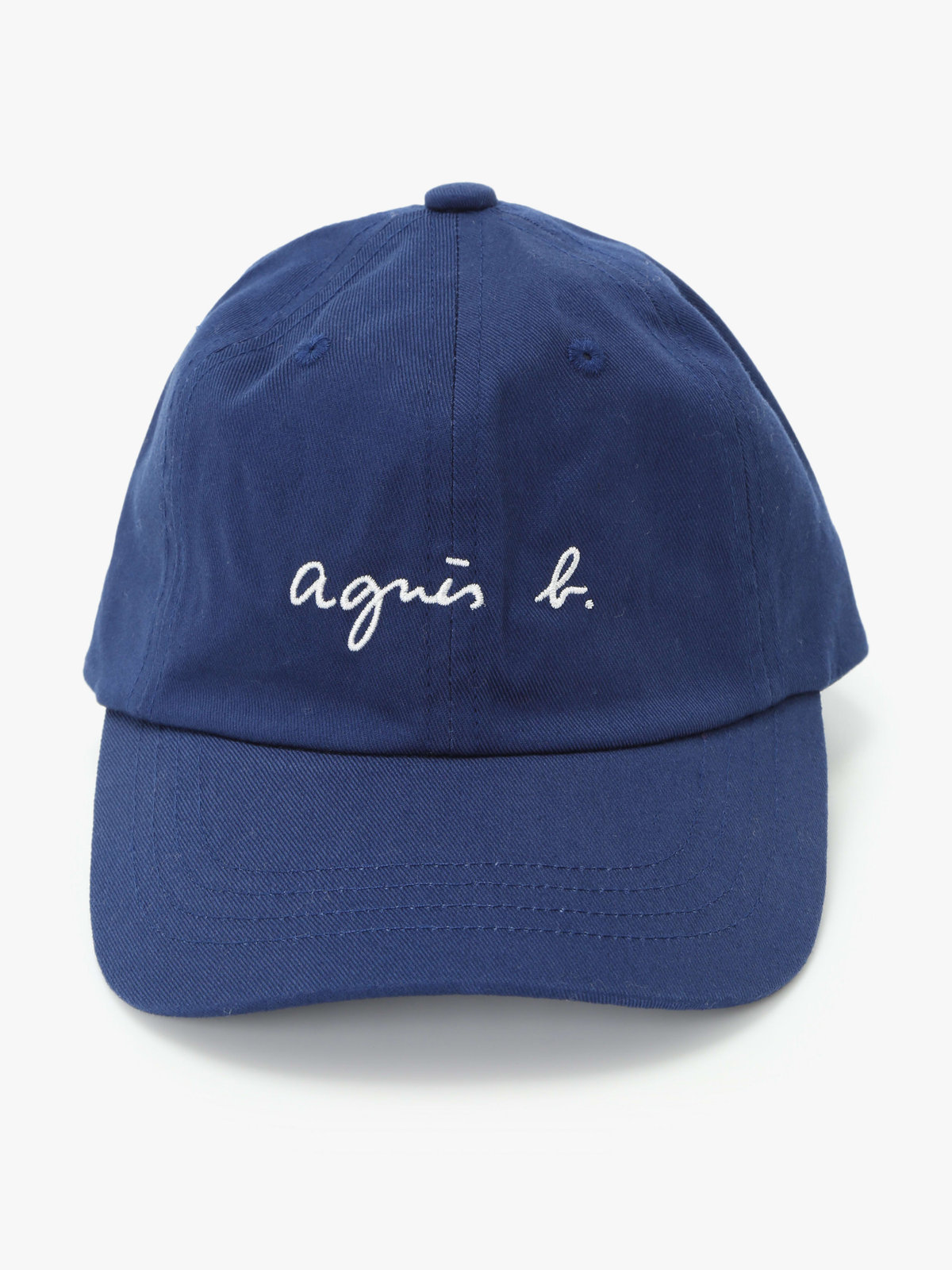 ENFANT ベビー ベビー ロゴ刺繍 キャップ ネイビー