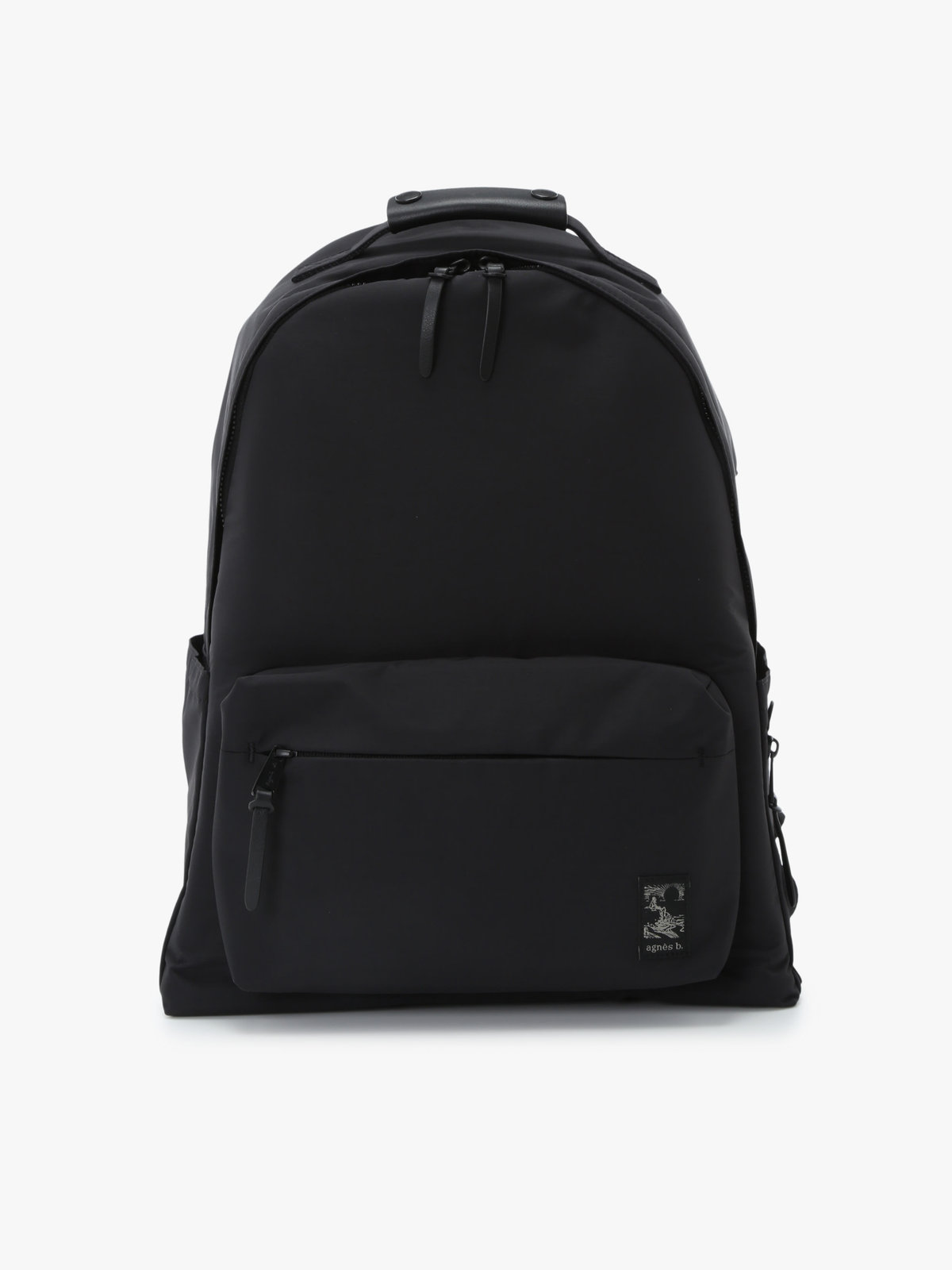 VOYAGE メンズ バッグ＆ウォレット ナイロン ミディアム バックパック ”Trip”  ZAH01-02 ブラック