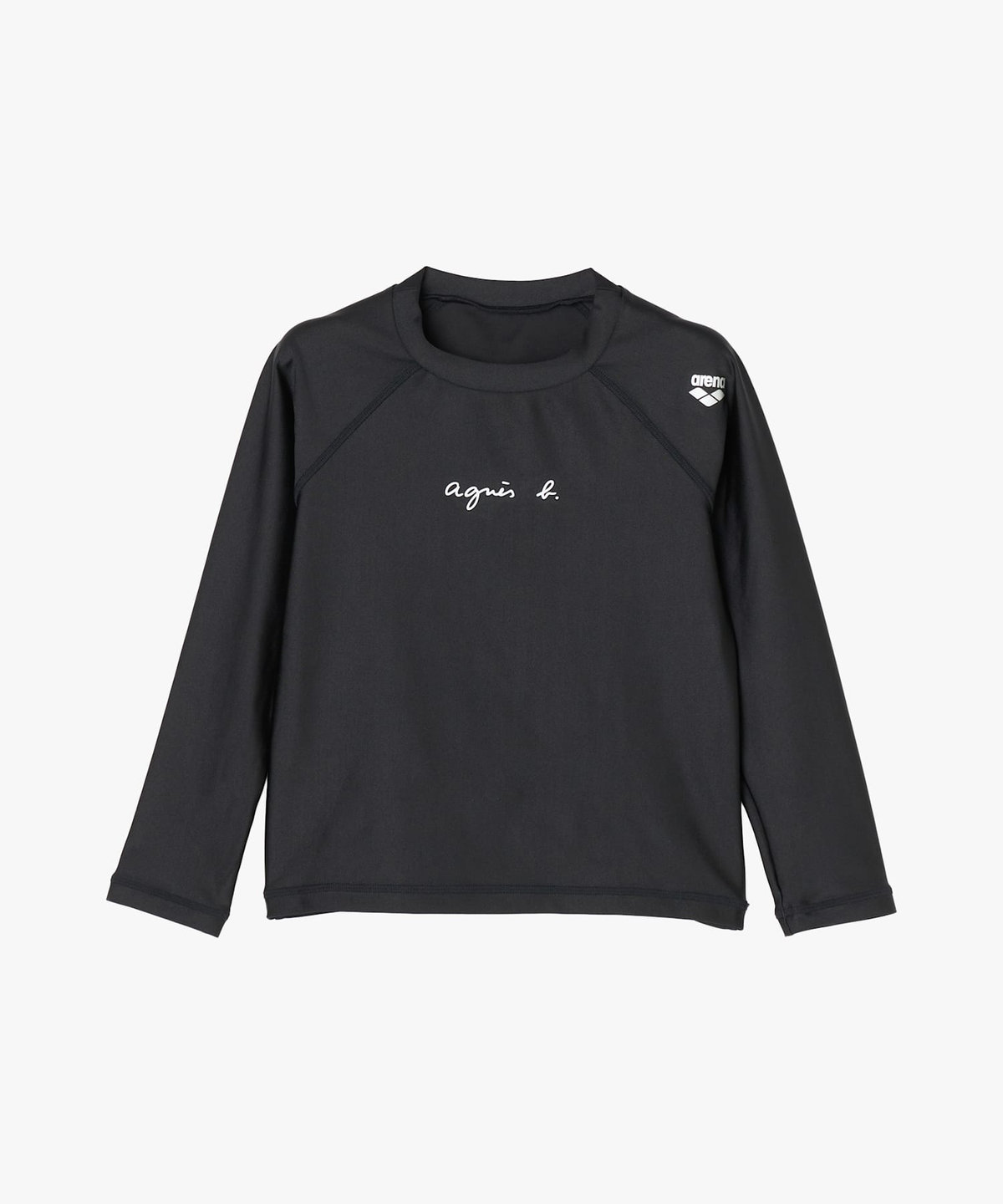 ENFANT ユニセックス agnes b. x arena ジュニアラッシュガード ブラック