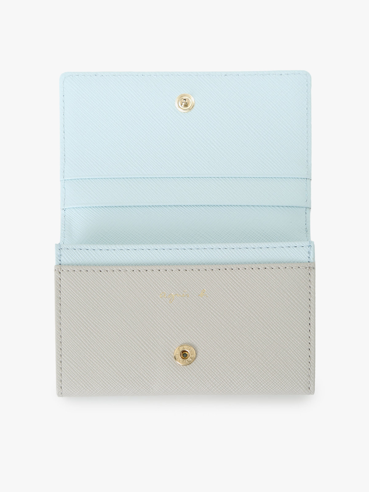 VOYAGE ウィメンズ バッグ＆ウォレット レザー カードケース ”Erika” QAW05-05 グレー系その他