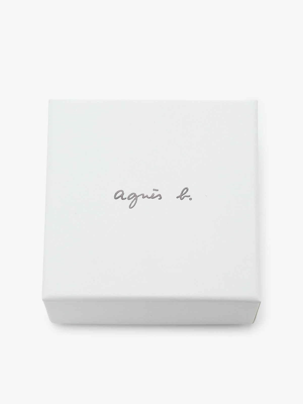 FEMME ウィメンズ ツイスト フープ ネックレス "Anchor Knot" シルバー