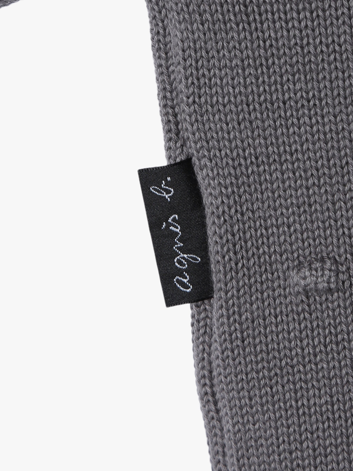 ENFANT ベビー 【Outlet】ベビー ドット コットン 長袖 カーディガン グレー