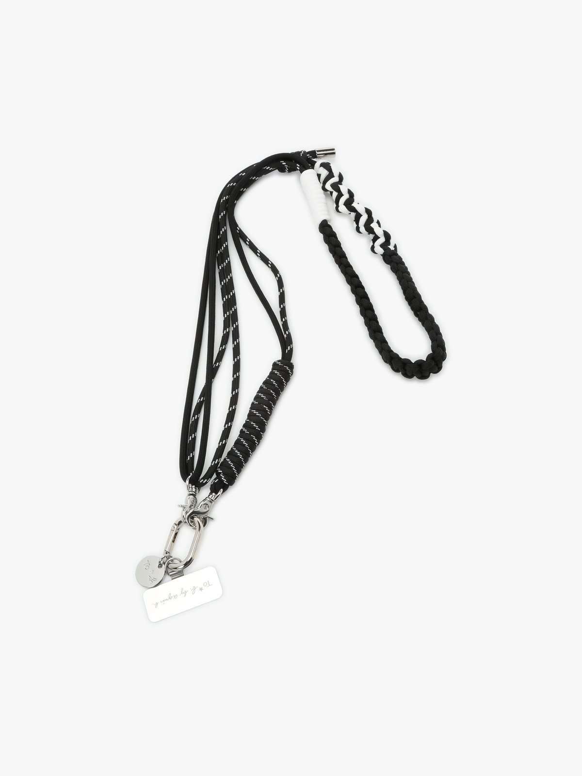 To b. by agnès b. モバイルショルダーストラップ ブラック