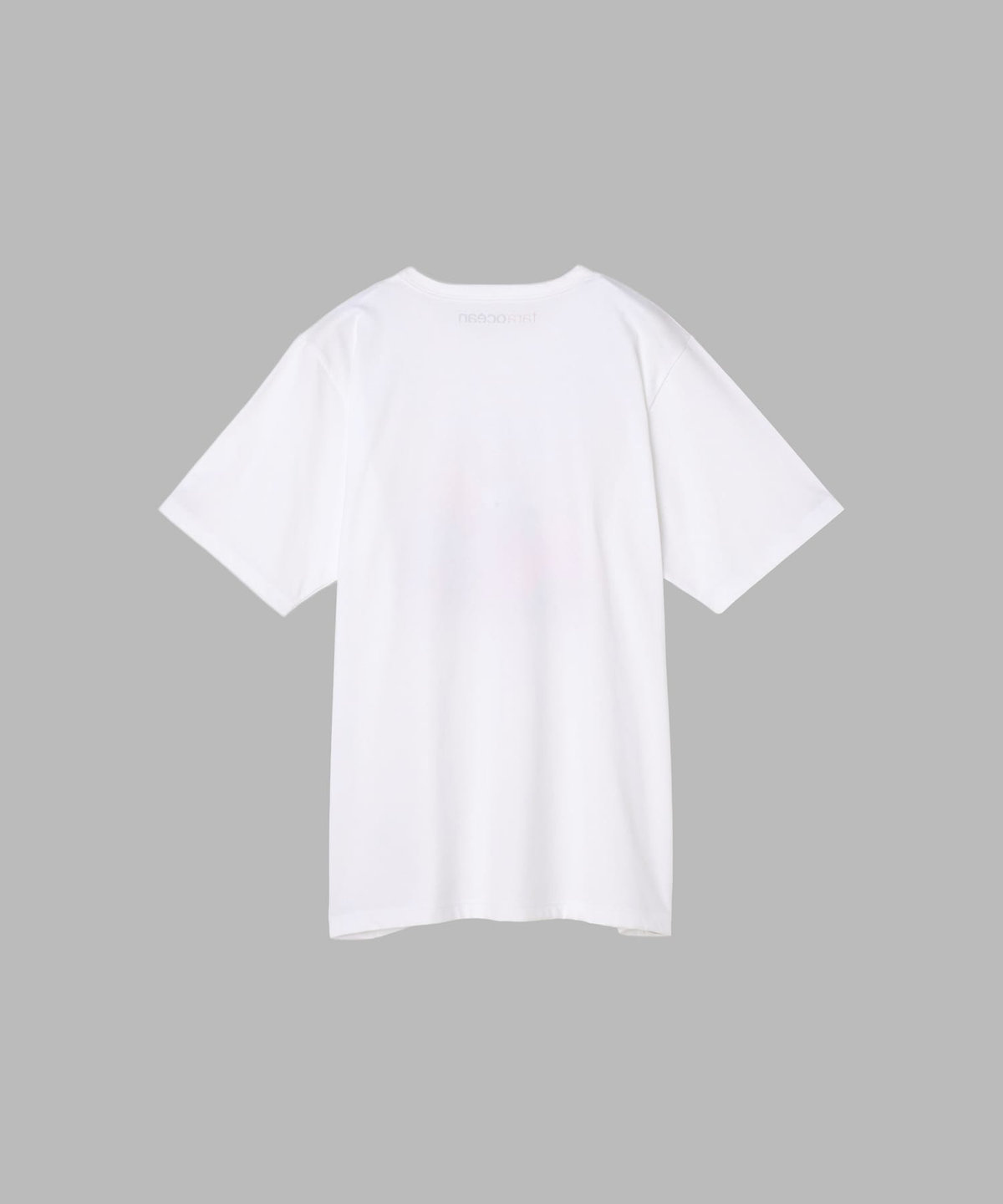 FEMME ウィメンズ TARA プリント オーガニックコットン 半袖 Tシャツ "Coral" ホワイト