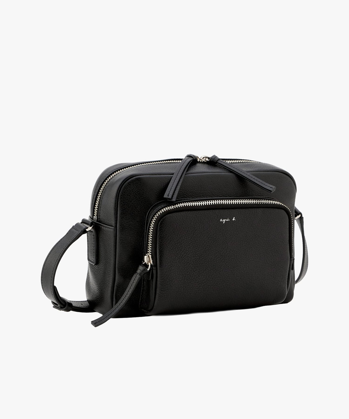 VOYAGE ウィメンズ バッグ＆ウォレット レザー ラージ ショルダーバッグ "Angele" ABS04-03 ブラック