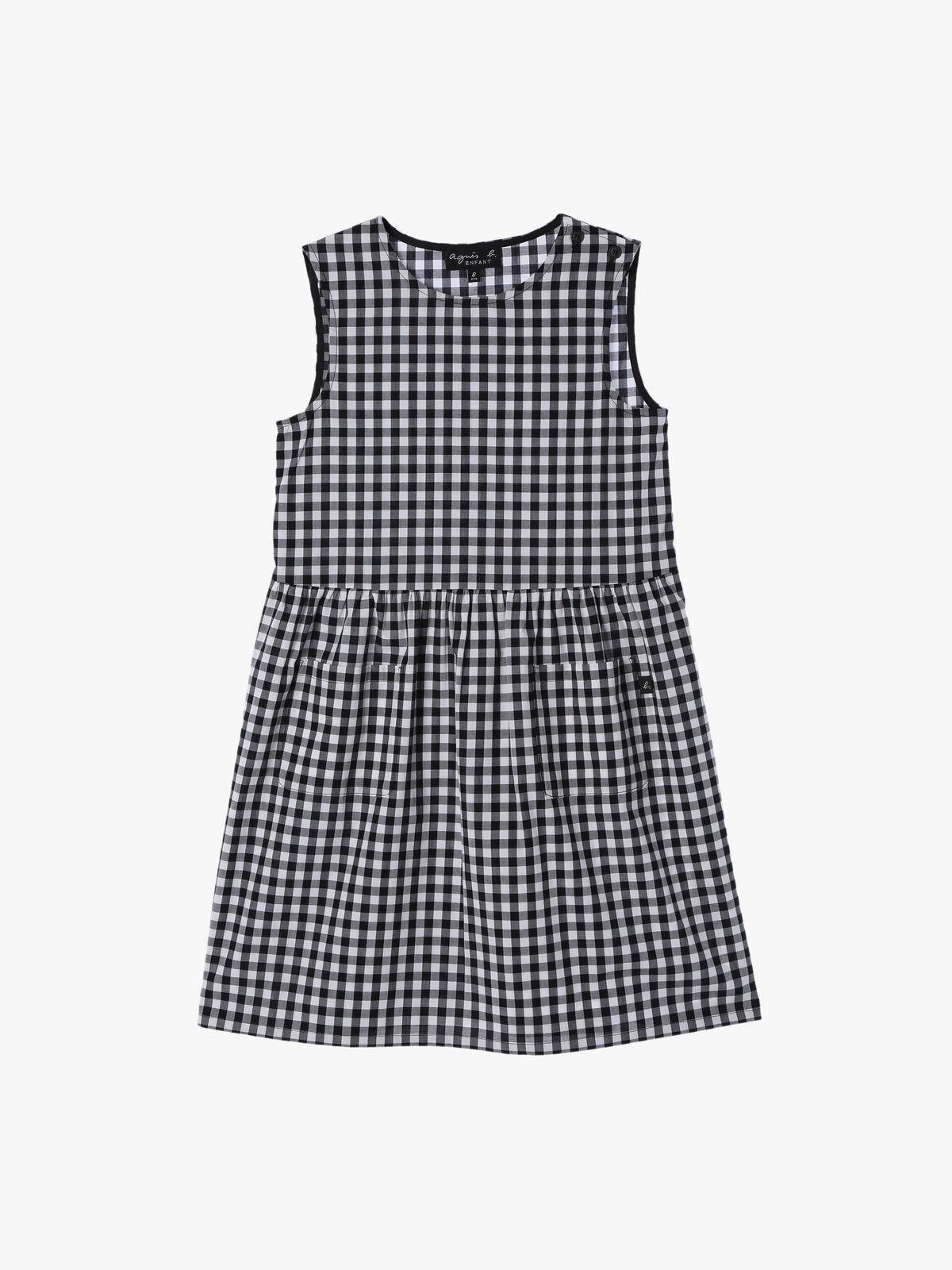 ENFANT ガールズ CAV7 E ROBE キッズ ワンピース ブラック