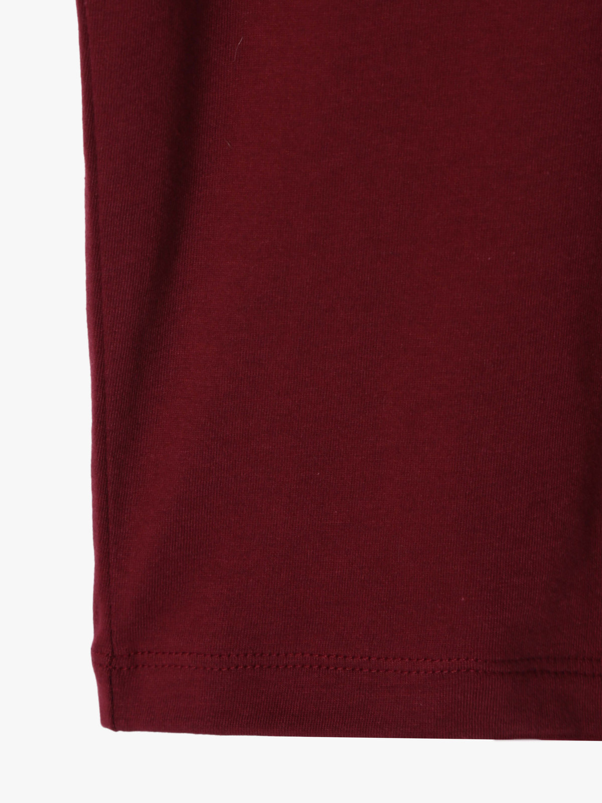 ENFANT ユニセックス キッズ ロゴ コットン 半袖 Tシャツ Agneau ボルドー