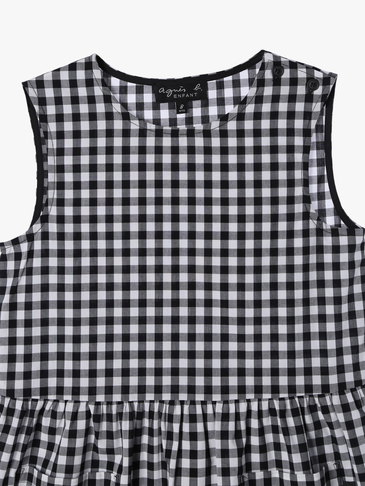 ENFANT ガールズ CAV7 E ROBE キッズ ワンピース ブラック
