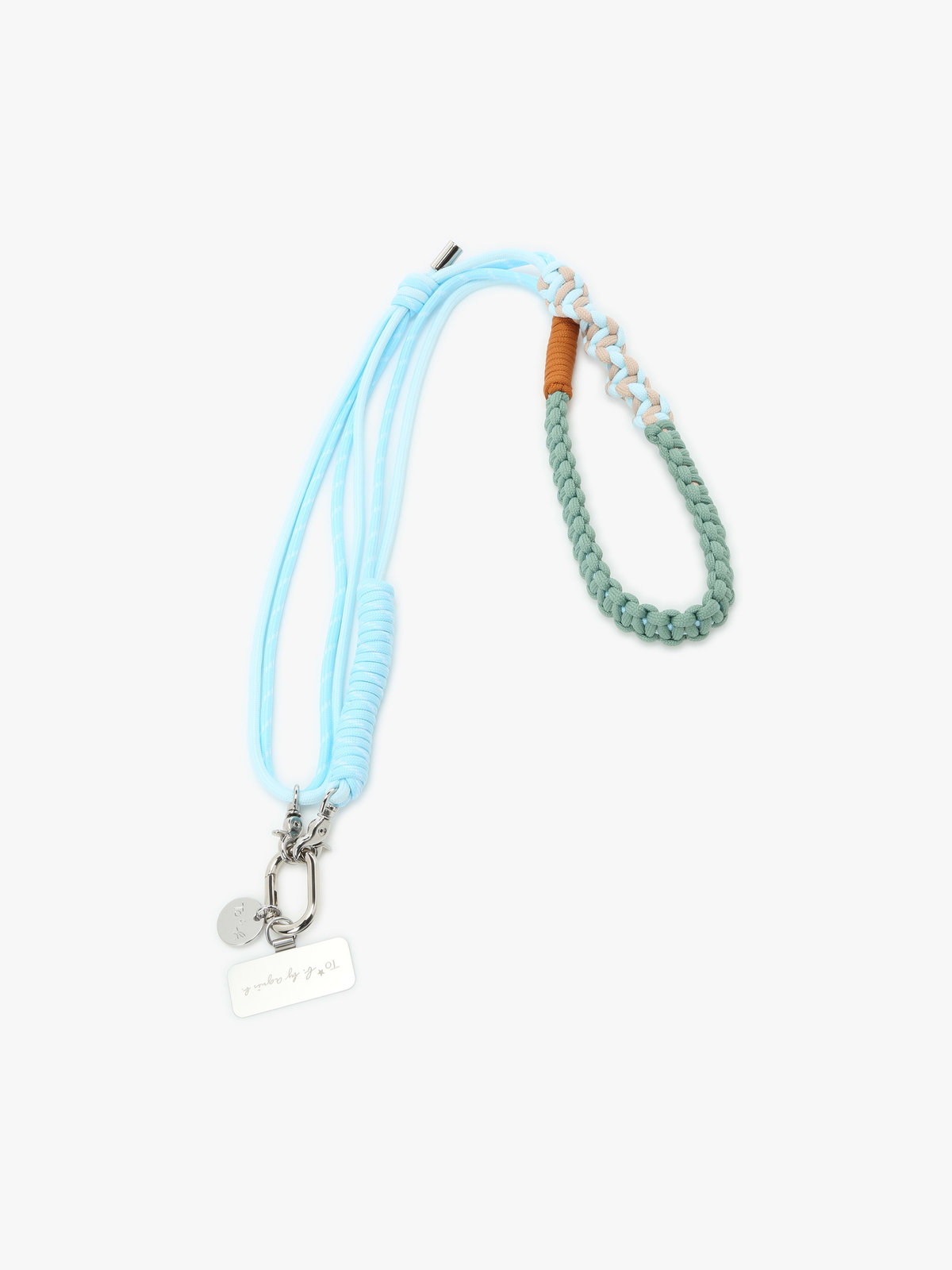 To b. by agnès b. モバイルショルダーストラップ ブルー