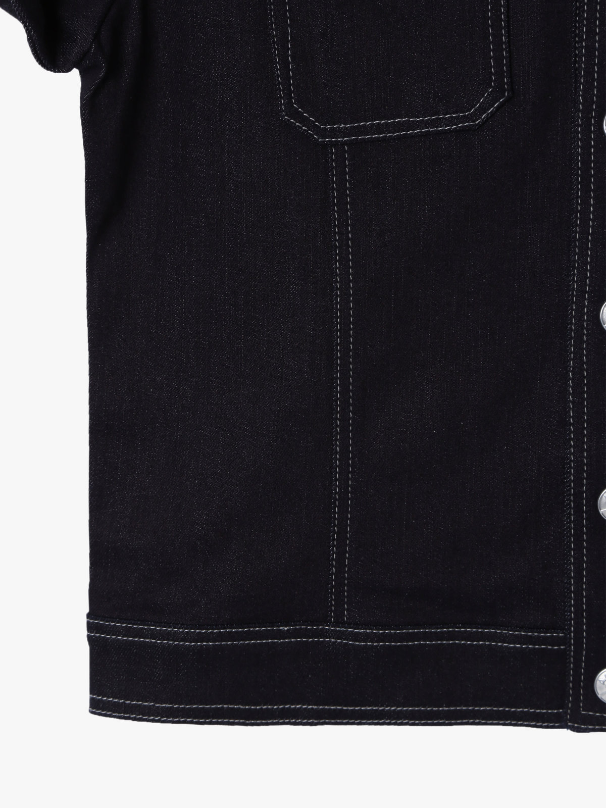 ENFANT ユニセックス キッズ デニムブルゾン ネイビー