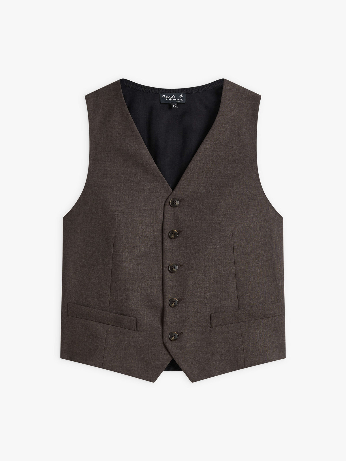 HOMME メンズ 【Outlet】UBO9 GILET ジレ シルバー系その他