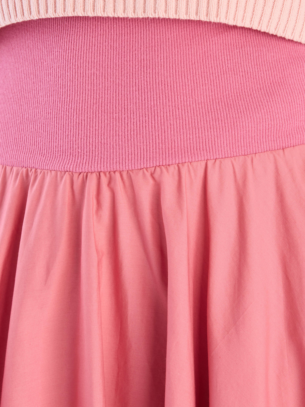 To b. by agnès b. 【Outlet】コットン サーキュラー スカート ピンク