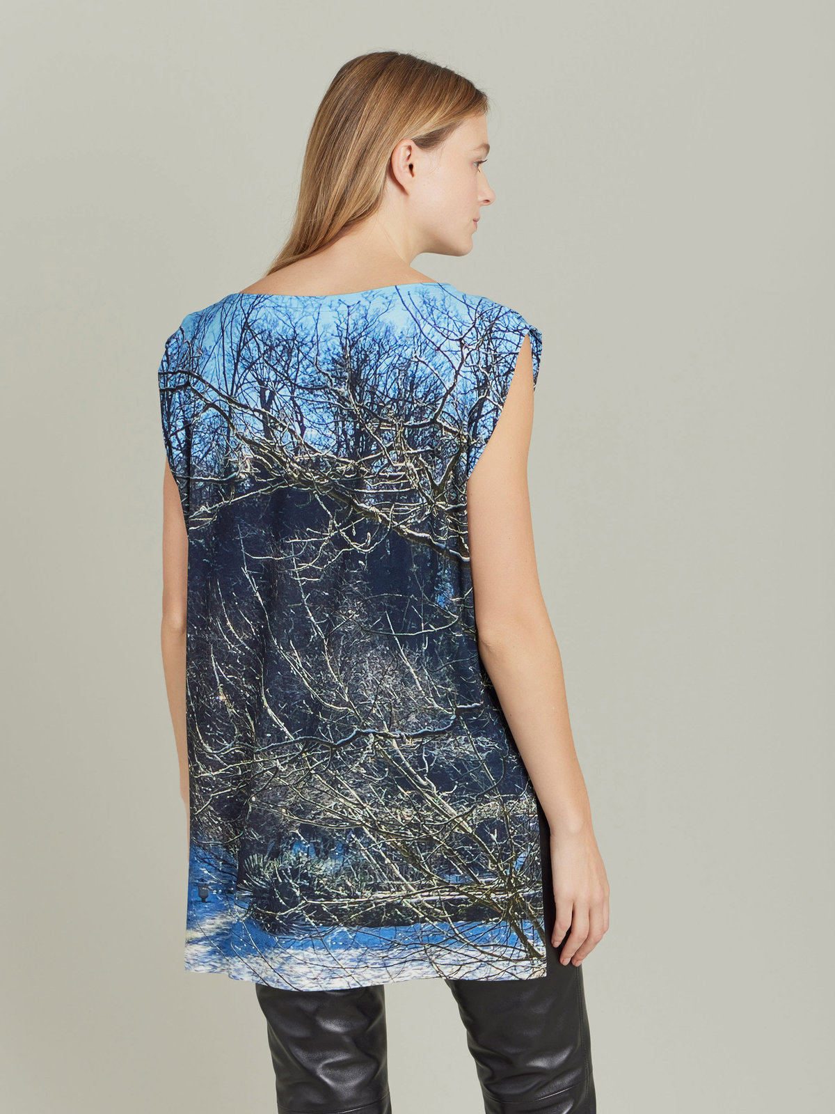 FEMME ウィメンズ 【Outlet】NU59 TUNIQUE チュニック スカイブルー