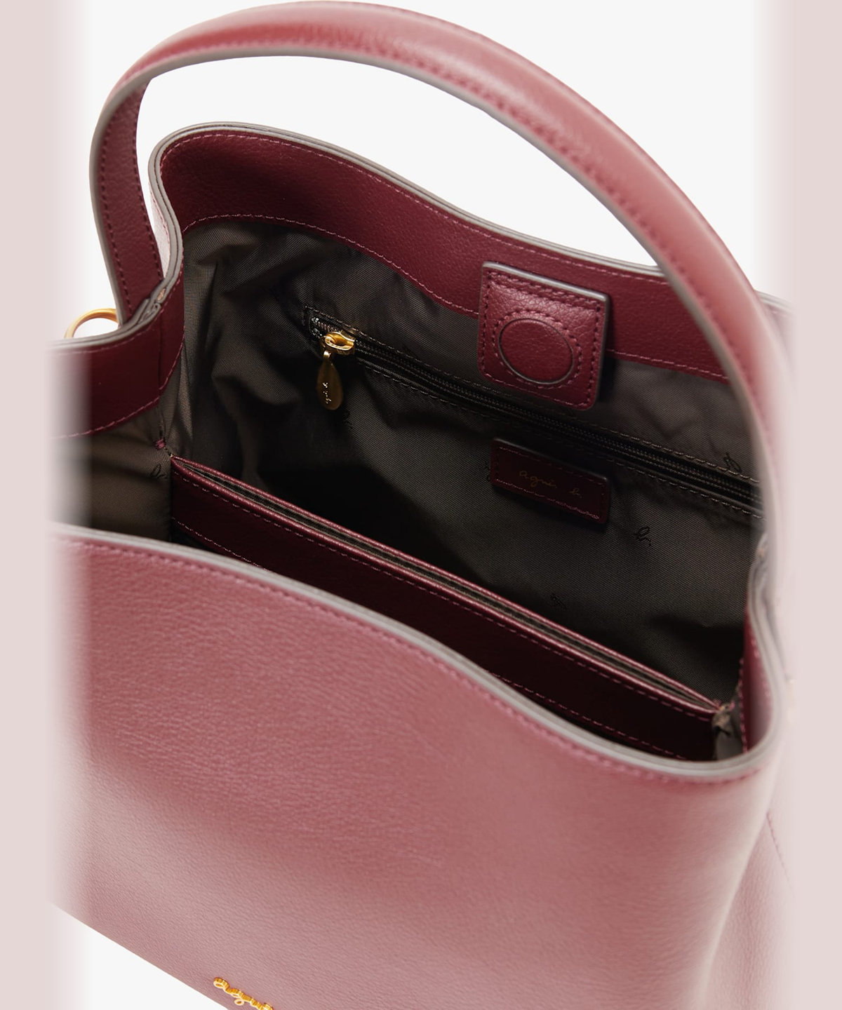VOYAGE ウィメンズ バッグ＆ウォレット レザー 2way ミディアム トートバッグ "Christelle" ABS01-01 レッド系その他