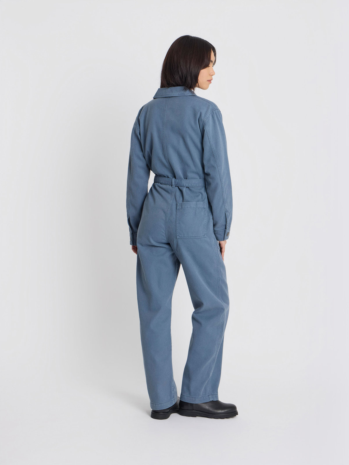 FEMME ウィメンズ コットン オールインワン グレー
