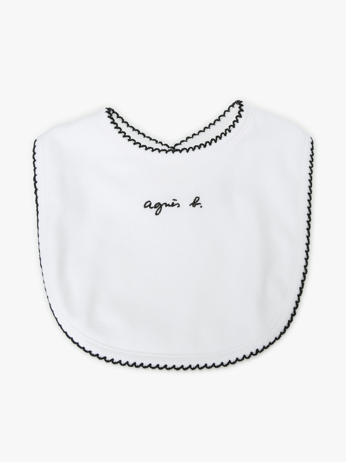 ENFANT ベビー ベビー ロゴ スタイ ブラック