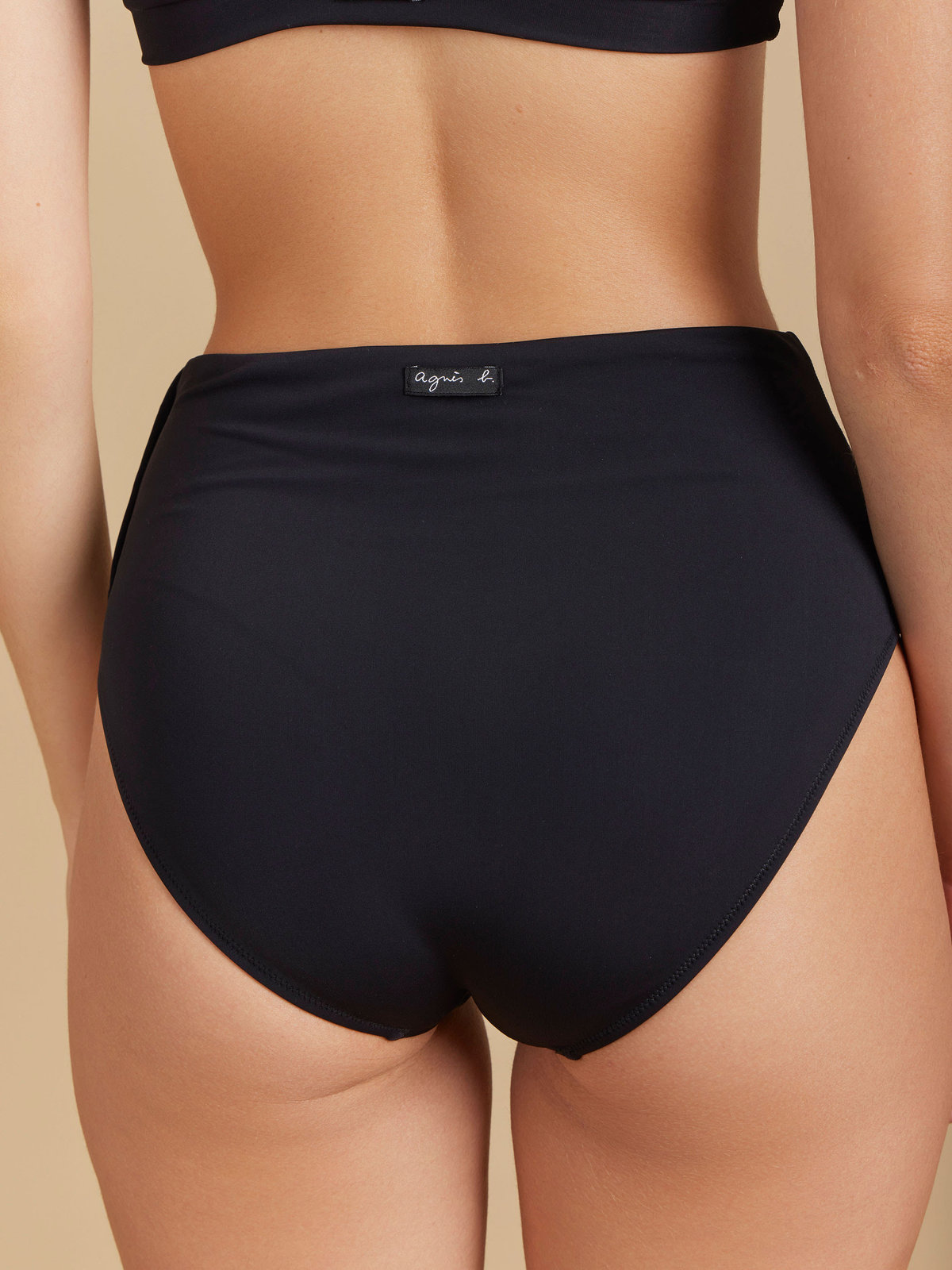 FEMME ウィメンズ 【Outlet】【セットアップ対応商品】J138 CULOTTE スイムショーツプレッション ブラック