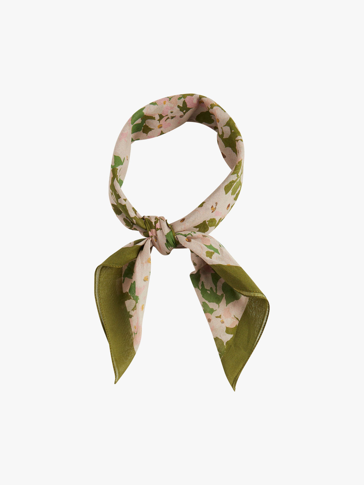 FEMME ウィメンズ コットン バンダナ "Nia" ベージュ系その他