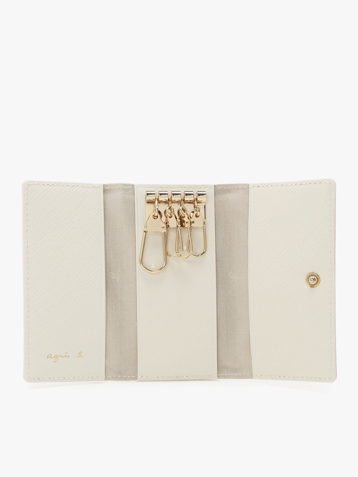 VOYAGE ウィメンズ バッグ＆ウォレット レザー キーケース ”Erika” QAW05-07 ピンク