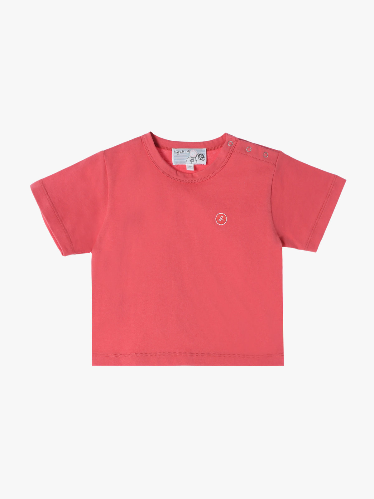 ENFANT ベビー 【Outlet】K398 L TS ベビー Tシャツ ピンク