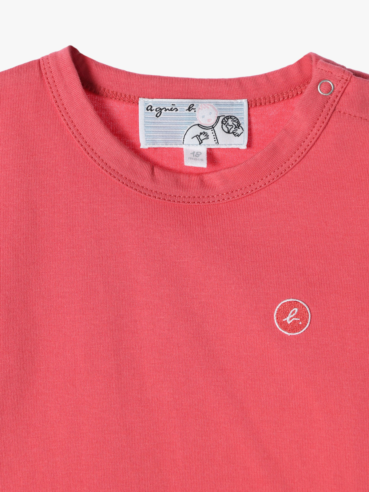 ENFANT ベビー 【Outlet】K398 L TS ベビー Tシャツ ピンク