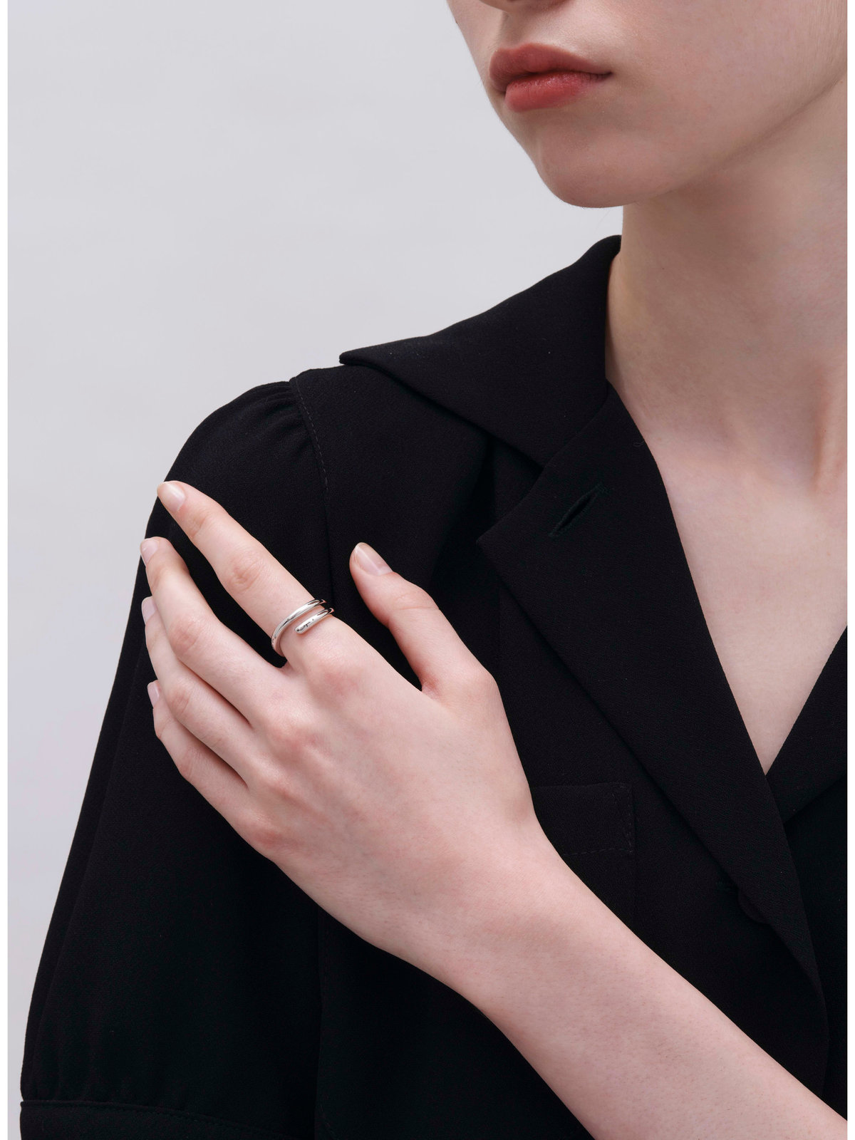 FEMME ウィメンズ スパイラル リング "Spiral Vibes" シルバー