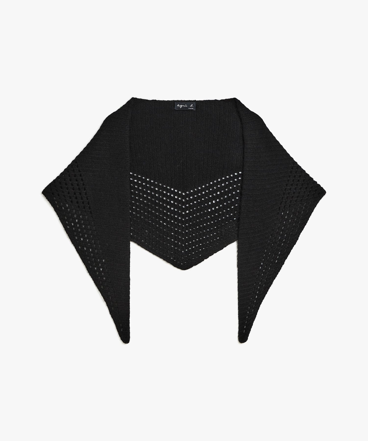 FEMME ウィメンズ カシミヤ ストール "Nora" ブラック