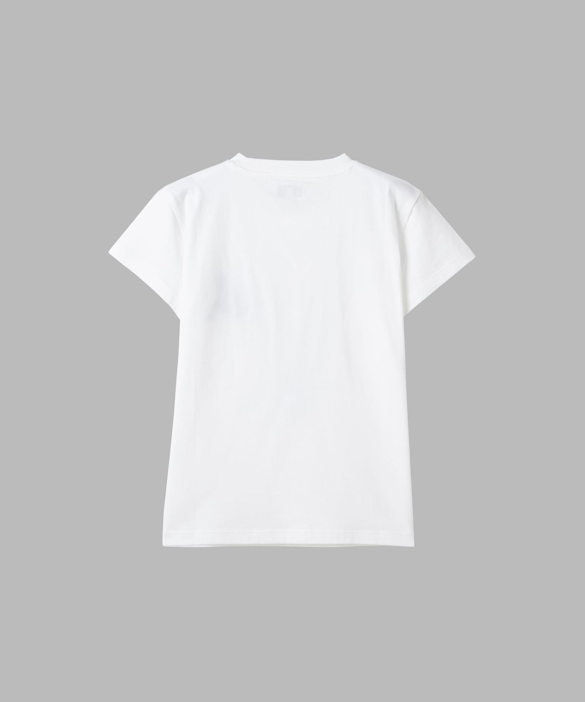 FEMME ウィメンズ "b."ロゴ オーガニックコットン 半袖 Tシャツ "Pulp" ホワイト