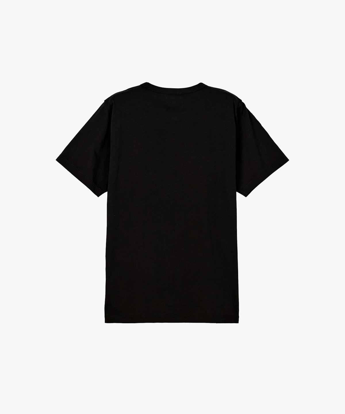 HOMME メンズ メンズ ロゴプリント コットン 半袖 Tシャツ "Coulos" ブラック