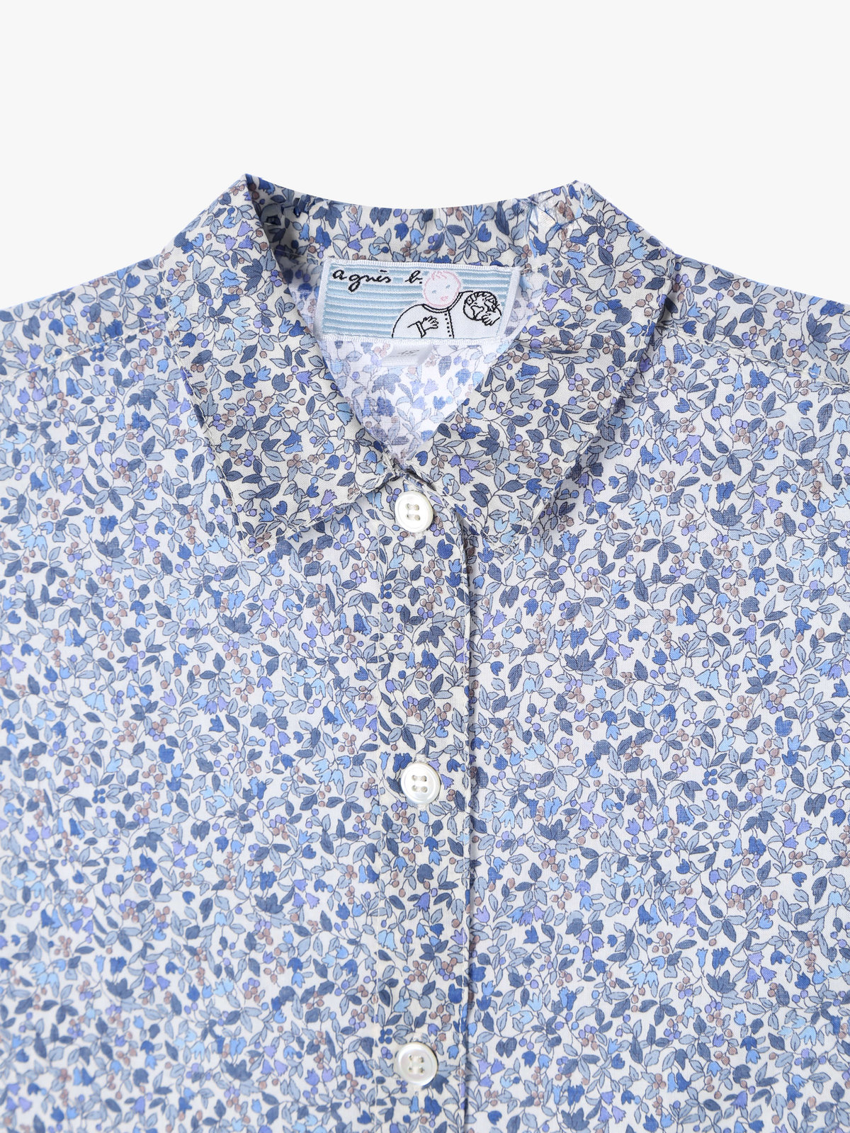 ENFANT ガールズ 【Outlet】IDM9 L CHEMISE ベビー ブラウス ネイビー