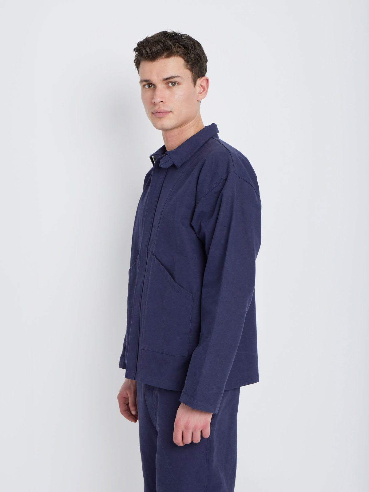 HOMME メンズ 【Outlet】AN51 BLOUSON ブルゾン ネイビー