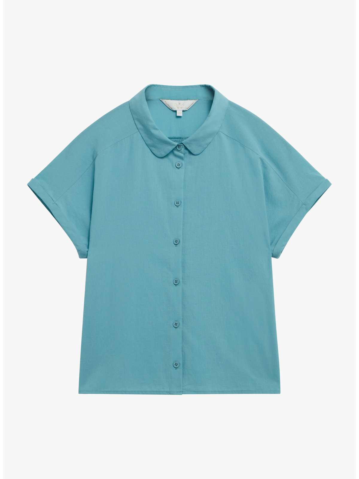 To b. by agnès b. コットン モダン マニッシュ シャツ ブルー系その他