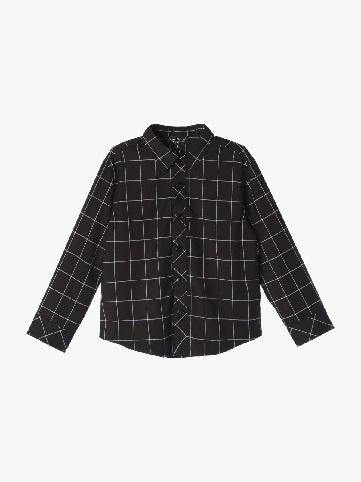 ENFANT ユニセックス 【Outlet】CAT0 E CHEMISE キッズ ブラウス ブラック