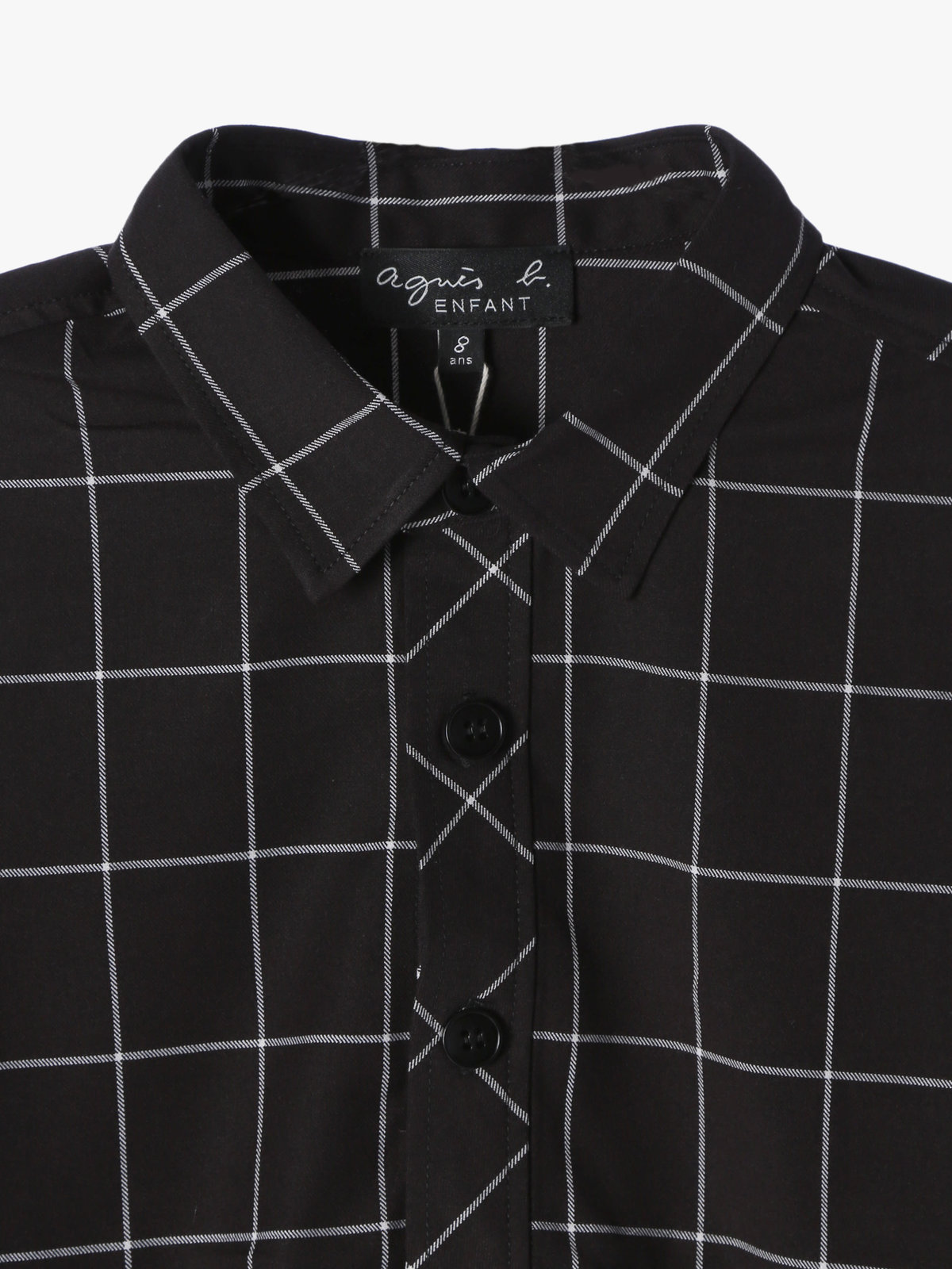 ENFANT ユニセックス 【Outlet】CAT0 E CHEMISE キッズ ブラウス ブラック