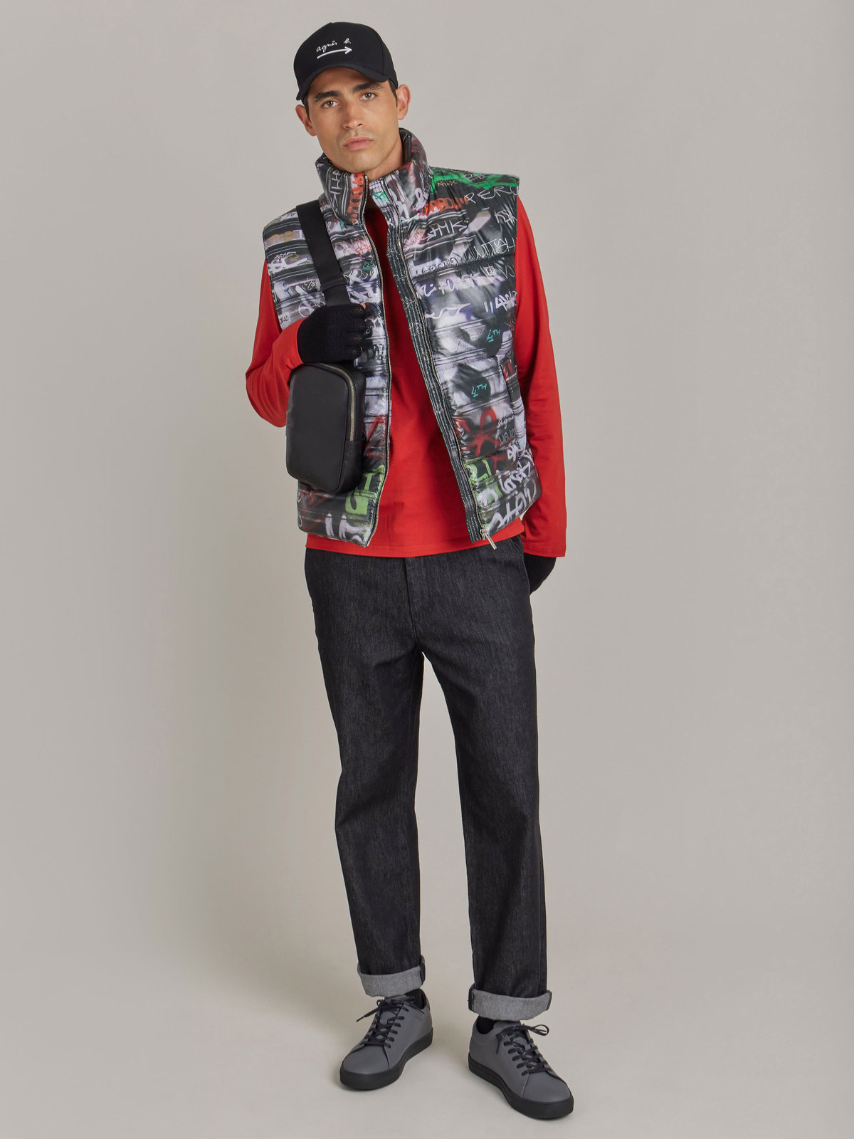 HOMME メンズ 【Outlet】NU42 DOUDOUNE ベスト マルチ