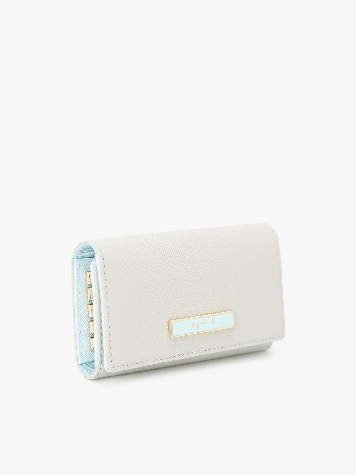 VOYAGE ウィメンズ バッグ＆ウォレット レザー キーケース ”Erika” QAW05-07 グレー系その他