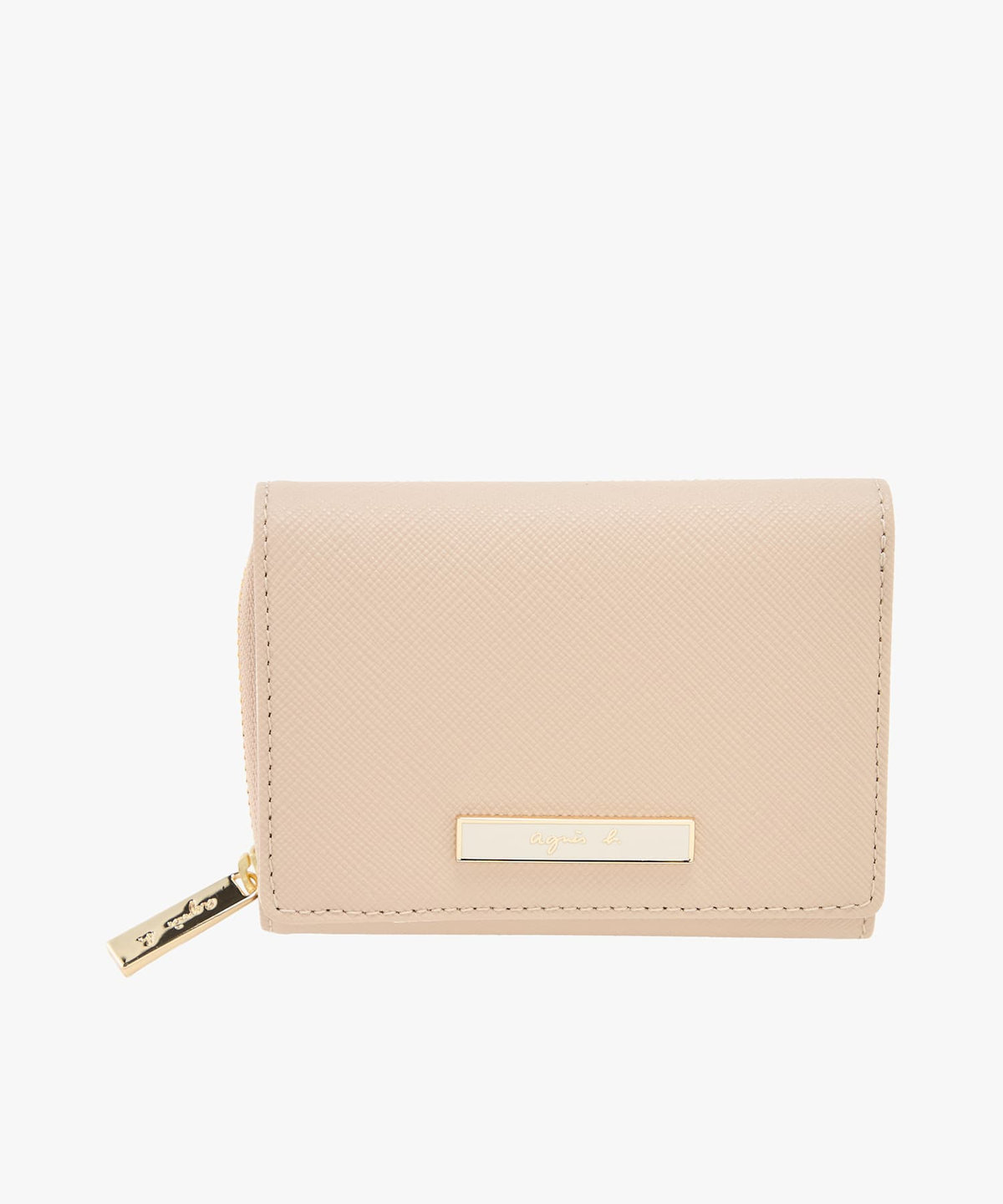 VOYAGE ウィメンズ バッグ＆ウォレット レザー 三つ折り ミニ ウォレット "Erika" QAW05-16 ベージュ系その他