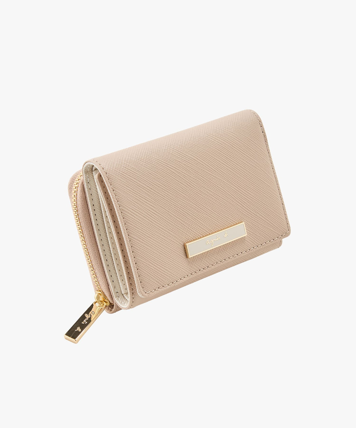 VOYAGE ウィメンズ バッグ＆ウォレット レザー 三つ折り ミニ ウォレット "Erika" QAW05-16 ベージュ系その他
